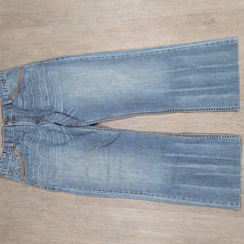 Levi's SilverTab Men's Size 36x28 Boot Medium Wash Tag Reads 36x34 Altered
